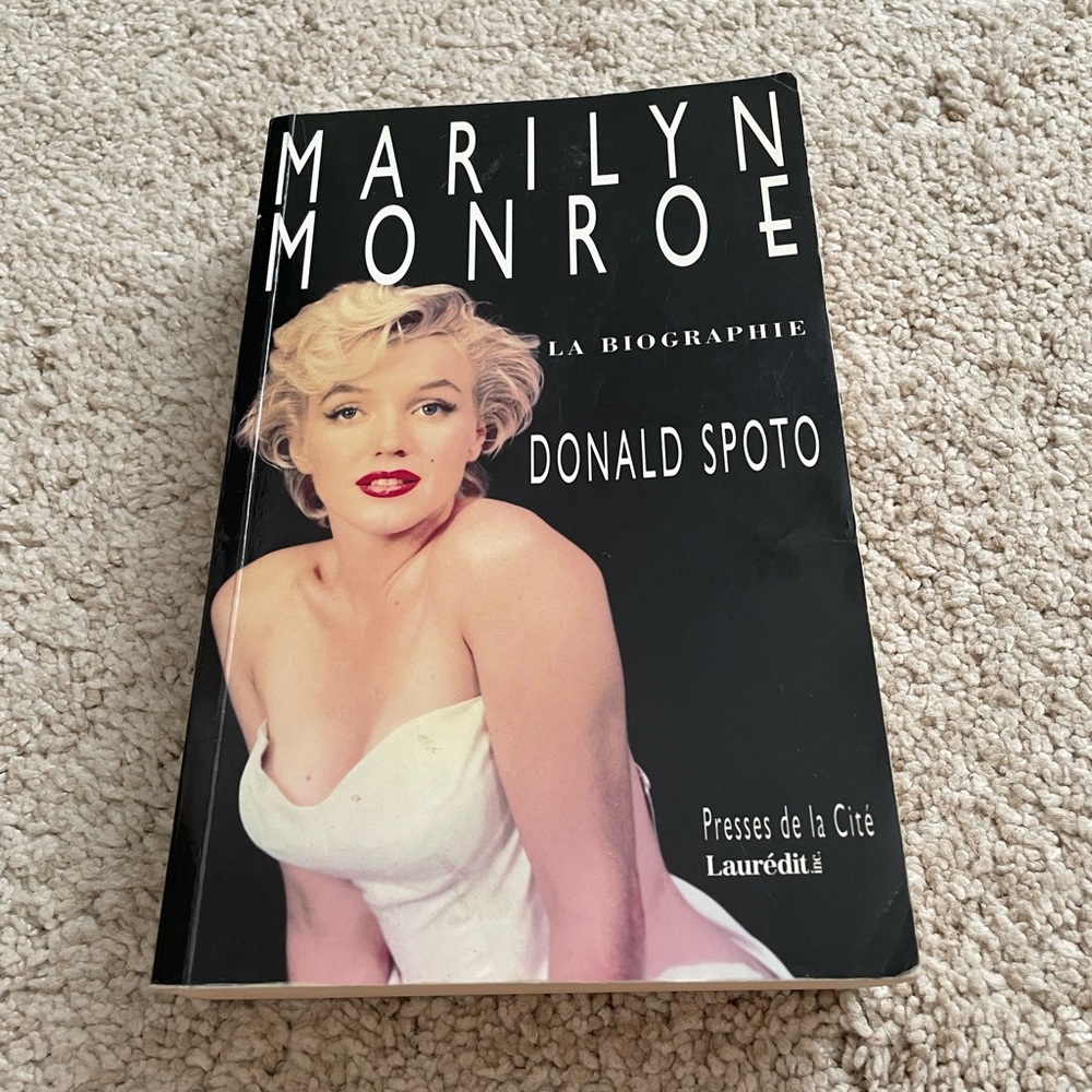 Marilyn Monroe Biography in French